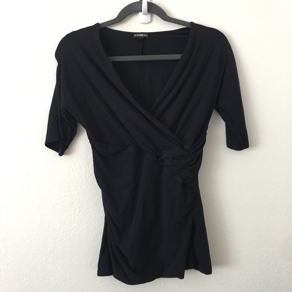 cute black tops for work